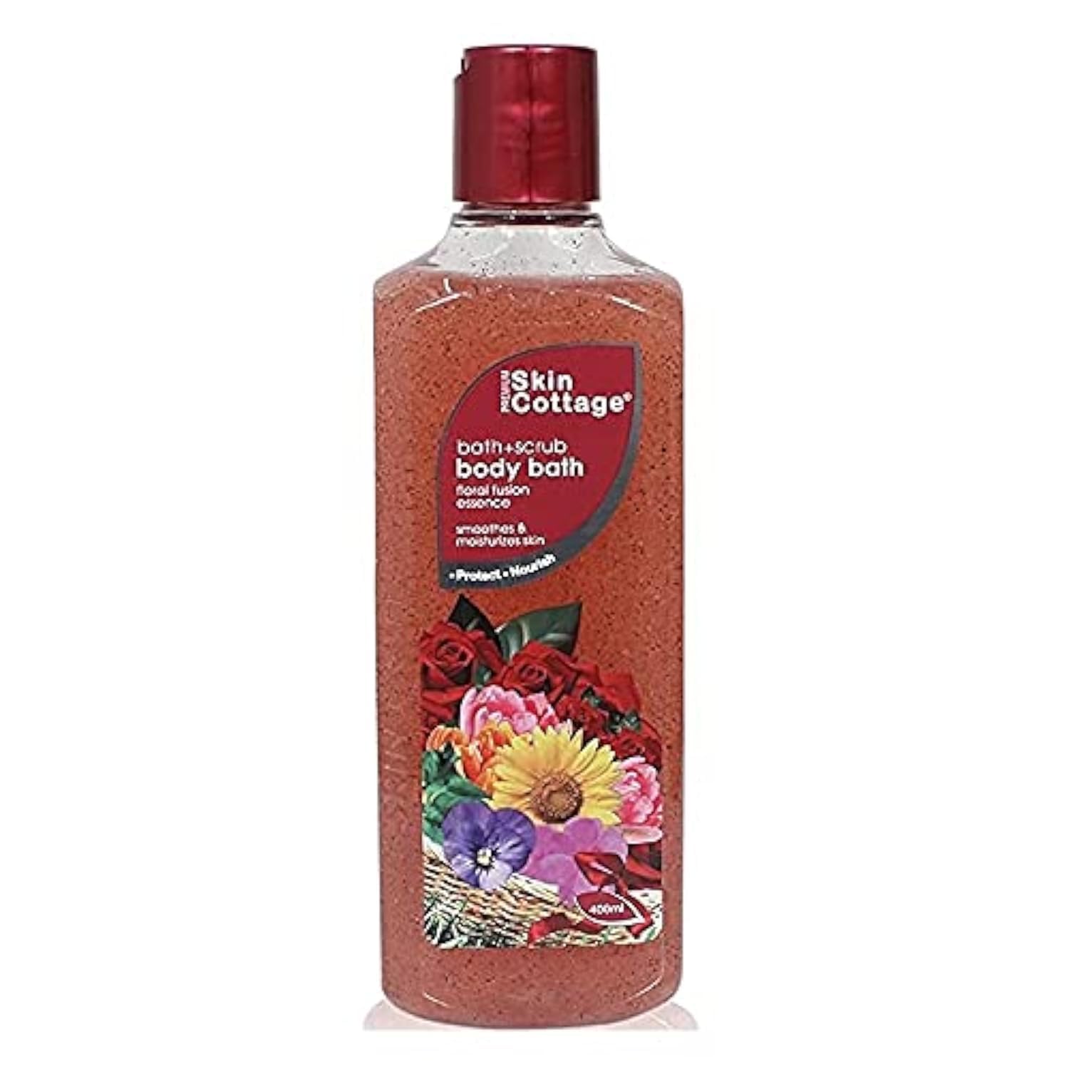Skin Cottage Body Bath + Scrub Floral Fusion Essence 400ml