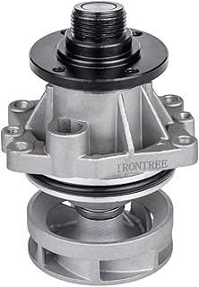 IRONTREE 252-284 Professional Water Pump Kit with Gasket for BMW 320i 323ci 323i 323is 325ci 325i 325is 325xi 328ci 328i 328is 330ci 330i 330xi 525i 528i 530i M3 X3 X5 Z3 Z4, 2.0L 2.5L 3.0L L6 Engine