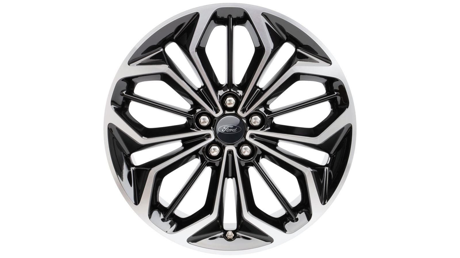 Ford Original Focus 2019-2022 und Ford Mondeo 2019-2022 Leichtmetallrad 18'' 5 x 2-Speichen-Design, Absolute Black