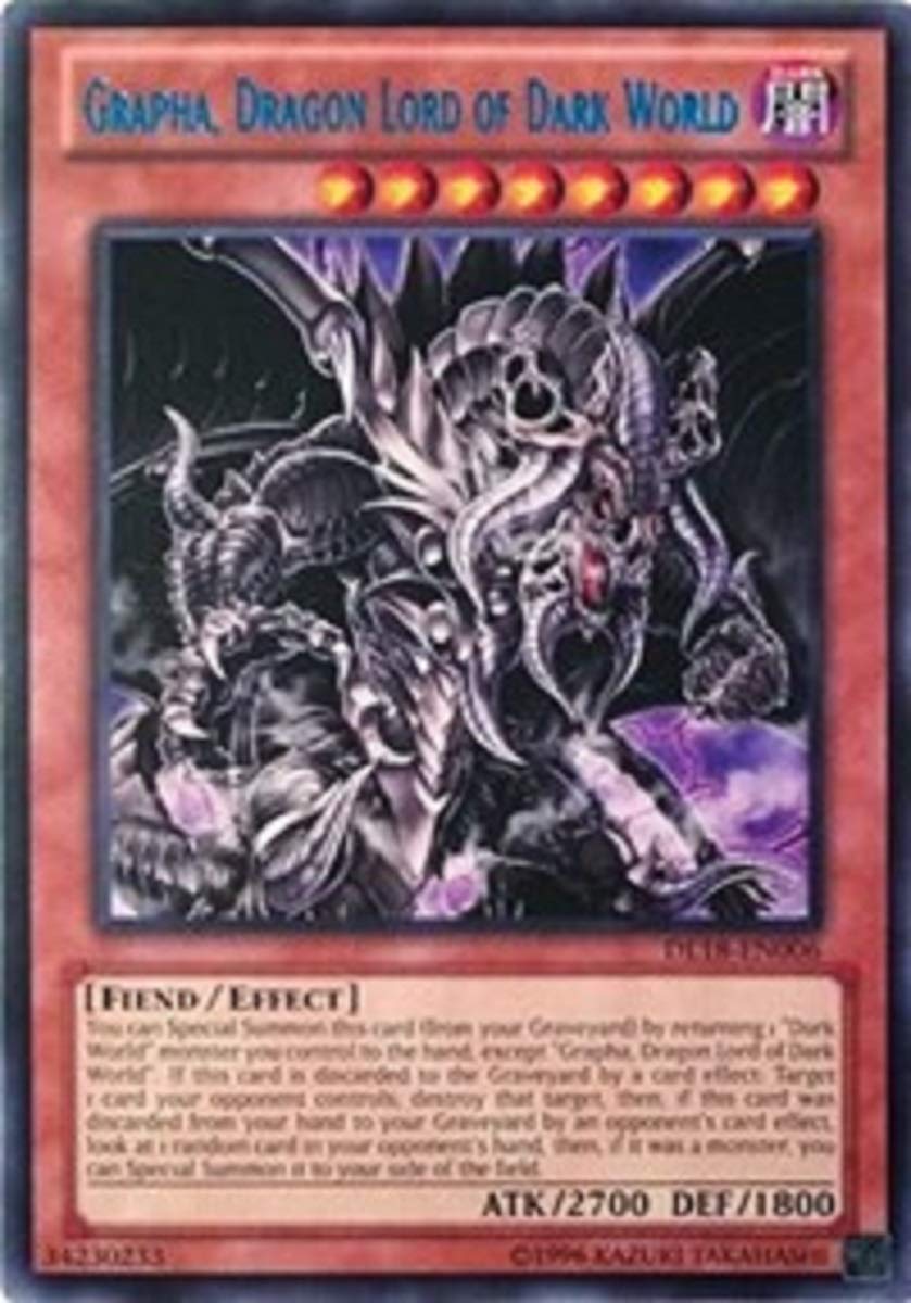Amazon.com: YU-GI-OH! - Grapha, Dragon Lord of Dark World (DL18