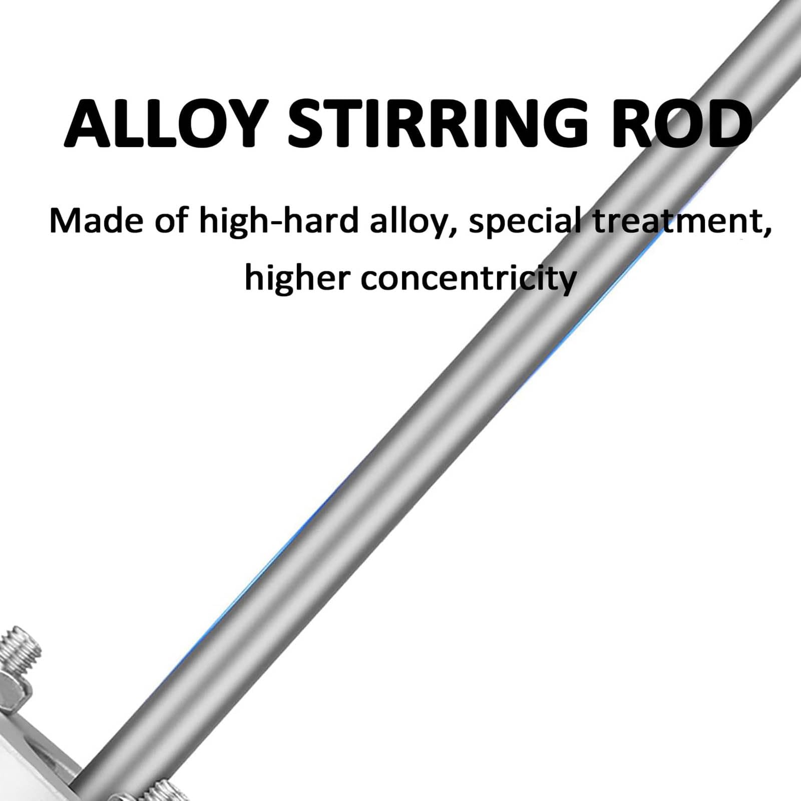Mezclador de pintura neumático, agitador de aire de 1 galón 1/16HP, herramienta de mezcla de soporte ajustable para pintura, tinta, adhesivos, agitación de barril de tanque