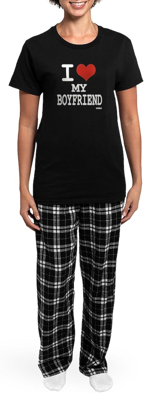 CafePress This Girl Needs Some Wine Women's Dark Pajamas Womens Novelty PJ Sleepwear