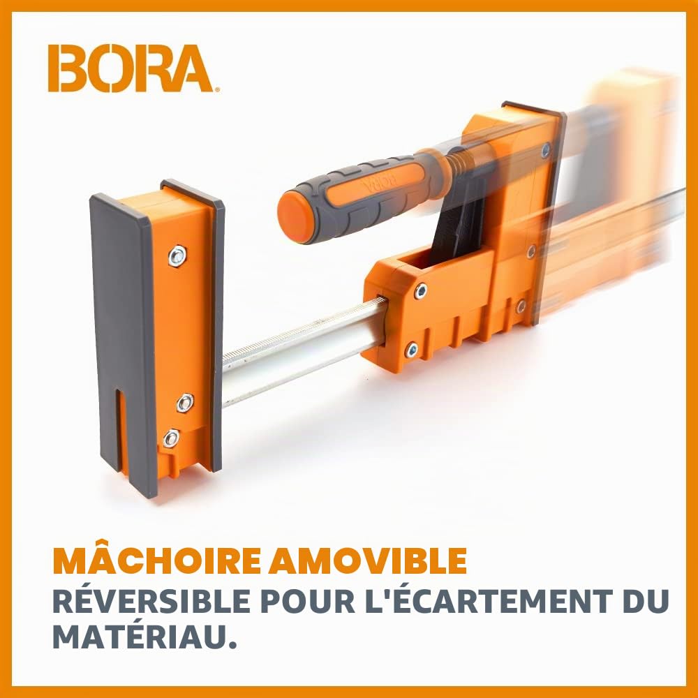 Bora Lot de 2 colliers de serrage parallèles de 101,6 cm, 571140T