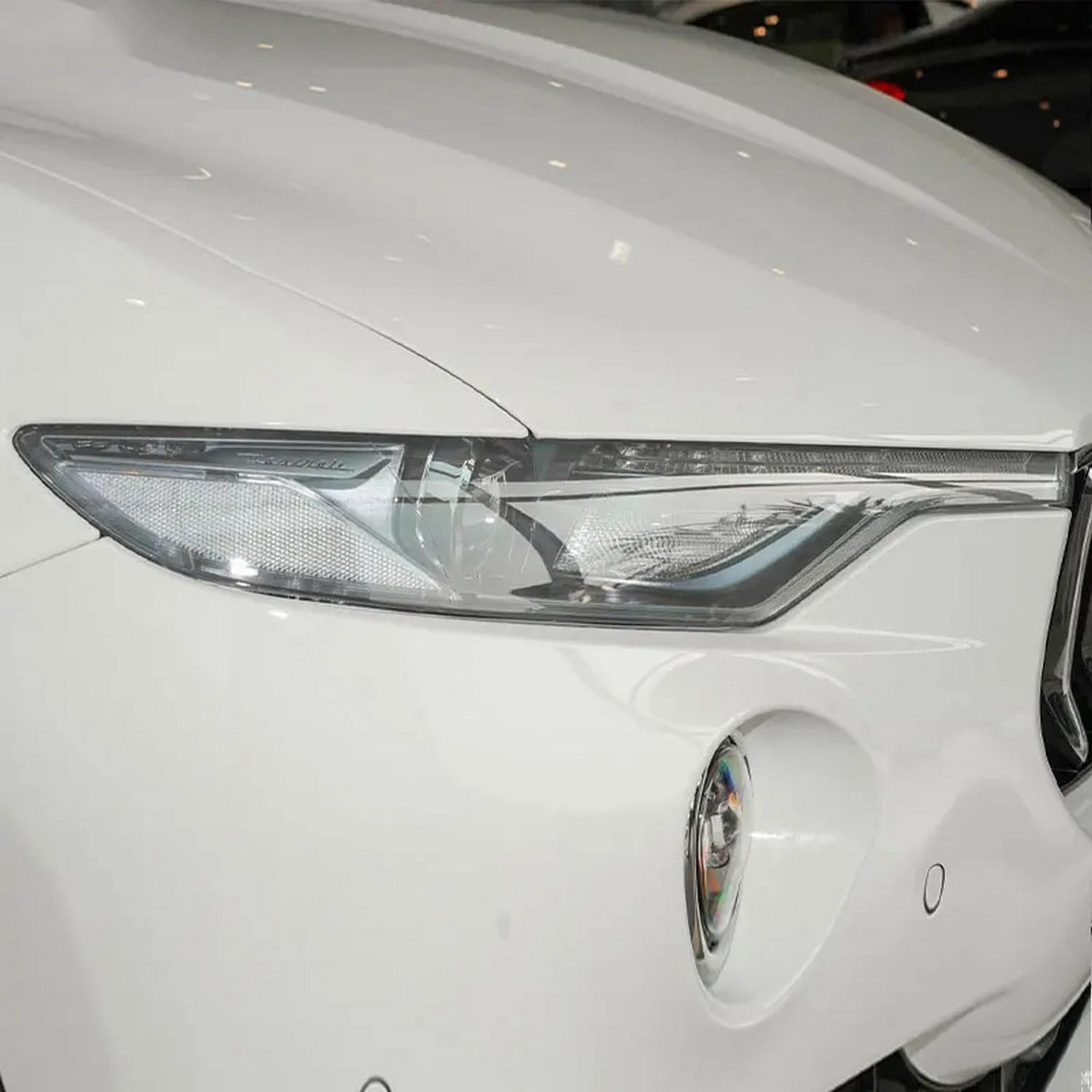 Car Headlight Protective Film Headlamp Restoration Transparent TPU Sticker， for Maserati Levante 2017-On 2018 2019 2020 2021