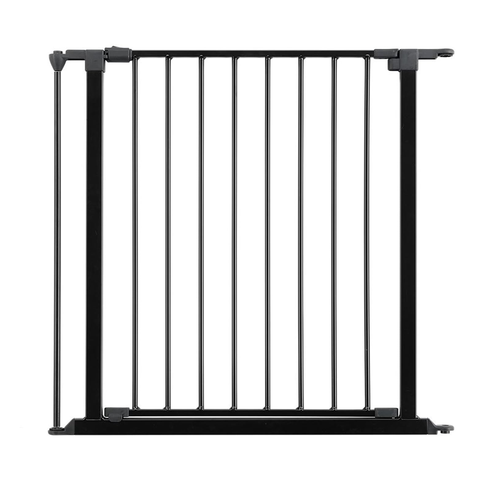 Safetots Multi Panel Fire Surround, Gate Opening Panel, Metal, 72cm, Black, Gate Opening Panel for Child and Pet Fire Safety Barrier and Fire Guard.