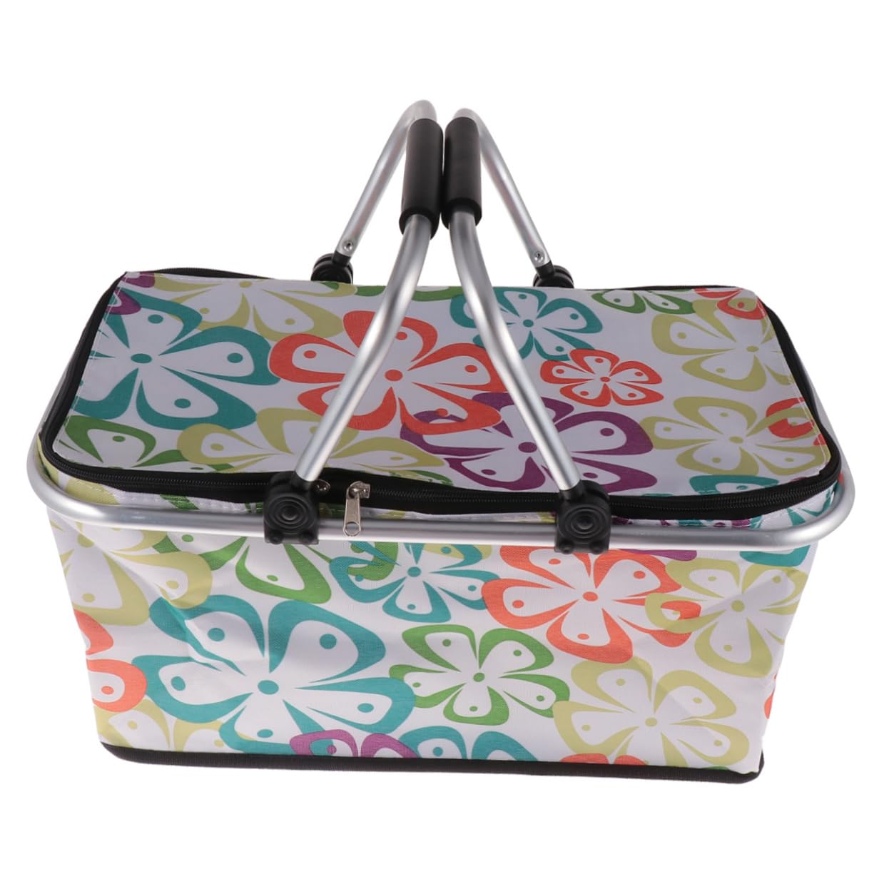 Boîte isotherme grande capacité 30l avec poignée pour repas extérieur et camping