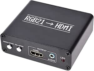 RGB21-HDMI変換アダプタ　RGBHDADP レトロゲーム対応 サンコーレアモノショップ