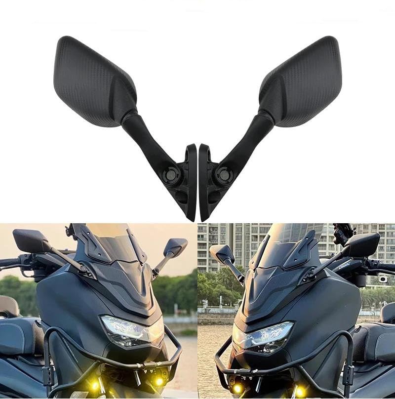 Espejos motocicleta YZF R25 solucionan puntos ciegos XMAX300 3