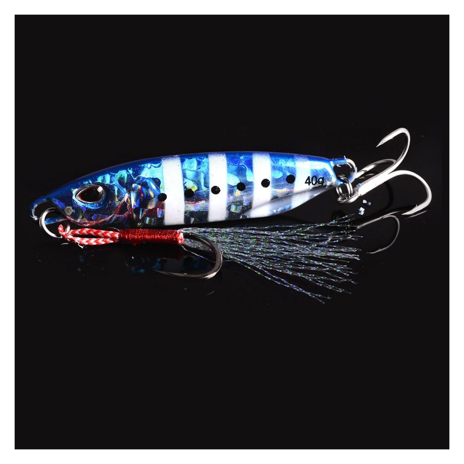 Esche da pesca, Occhi 3D esca da pesca morbida, Es 10 pz/lotto Metallo Jig Esche 10g 15g 20g 30g 40g Pesca in Mare Jigging Lure Cucchiaio Spinnerbait Affondamento Maschere Esca Bass Pesce Affrontare(C