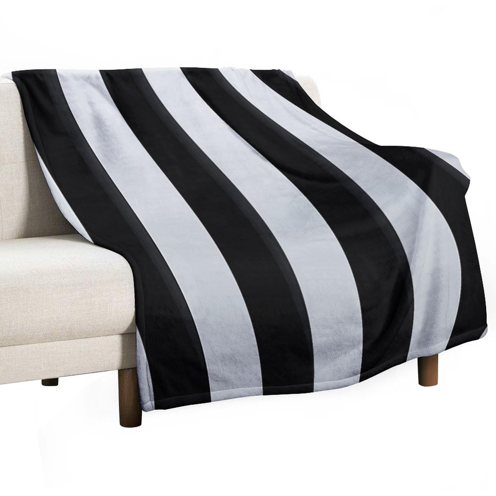 Couverture en flanelle douillette pour vos soirées cocooning au salon