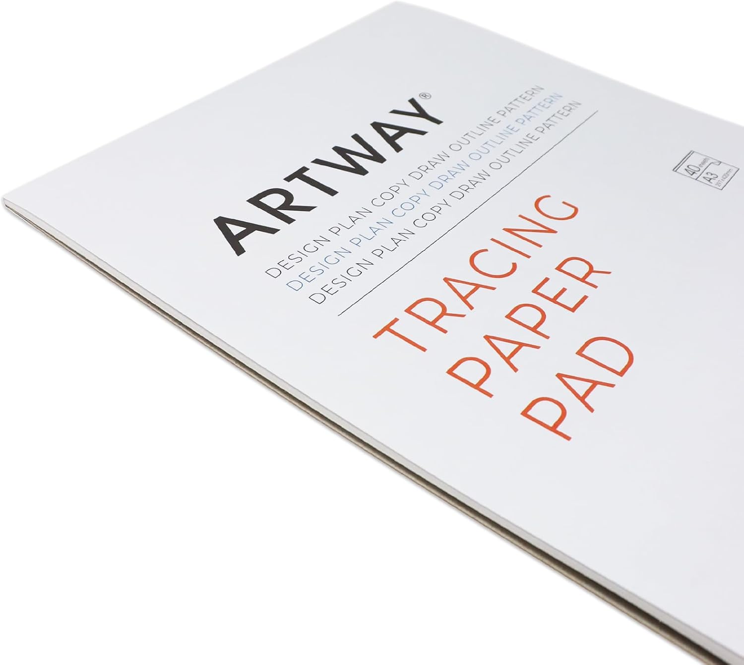 Artway Premium Tracing Pad - A3 - Heavyweight 100gsm - 40 Sheets