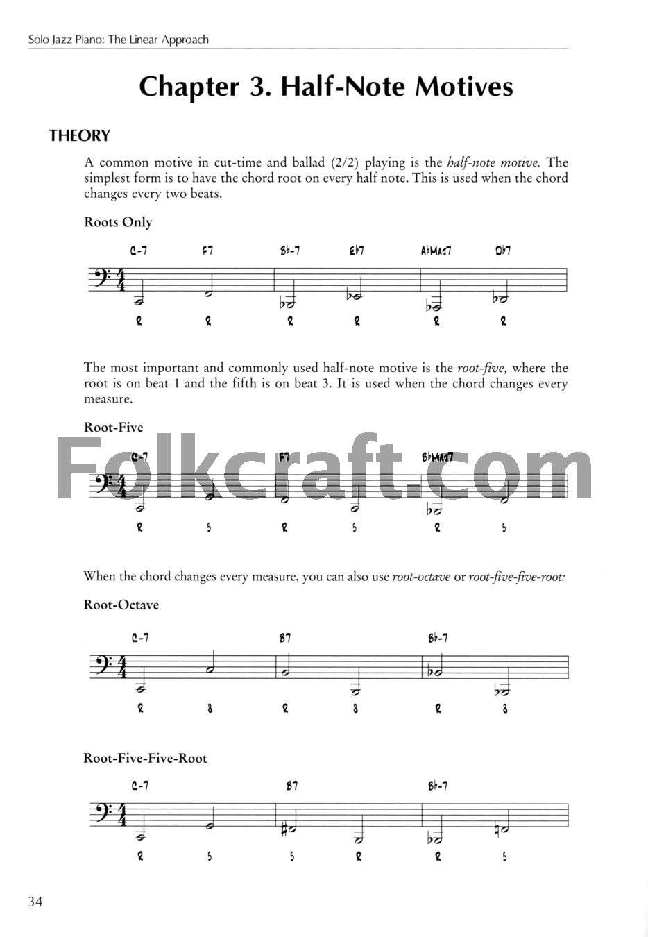 Solo Jazz Piano: The Linear Approach