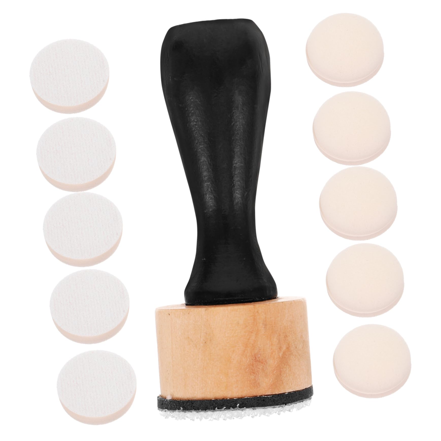 SHINEOFI 5 Sätze Stempelschwamm kreativset Creative Set Pinsel stifte malerpinsel -Set Malerei malen Schwammstempel zeichnen Schwämme Schwammfarbe Mal-Kits Malutensilien Plastik