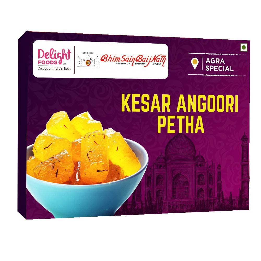 Mithai Kesar Angoori Petha dessert indien Delight Foods pour vos repas de fêtes