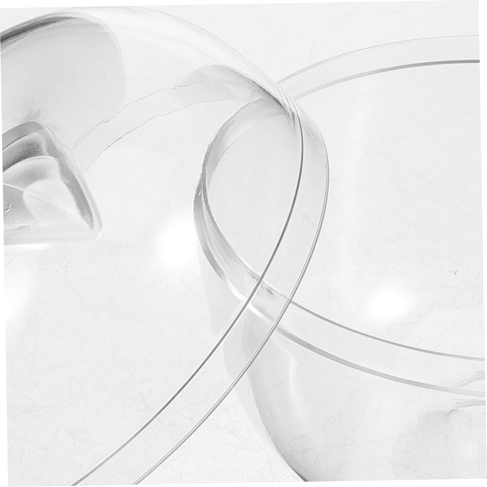 PACKOVE Lot de 10 Boîtes à Bonbons en Plastique, Forme Pomme de Noël, Compactes et Légères, pour Anniversaire et Fête, Décorations Festives