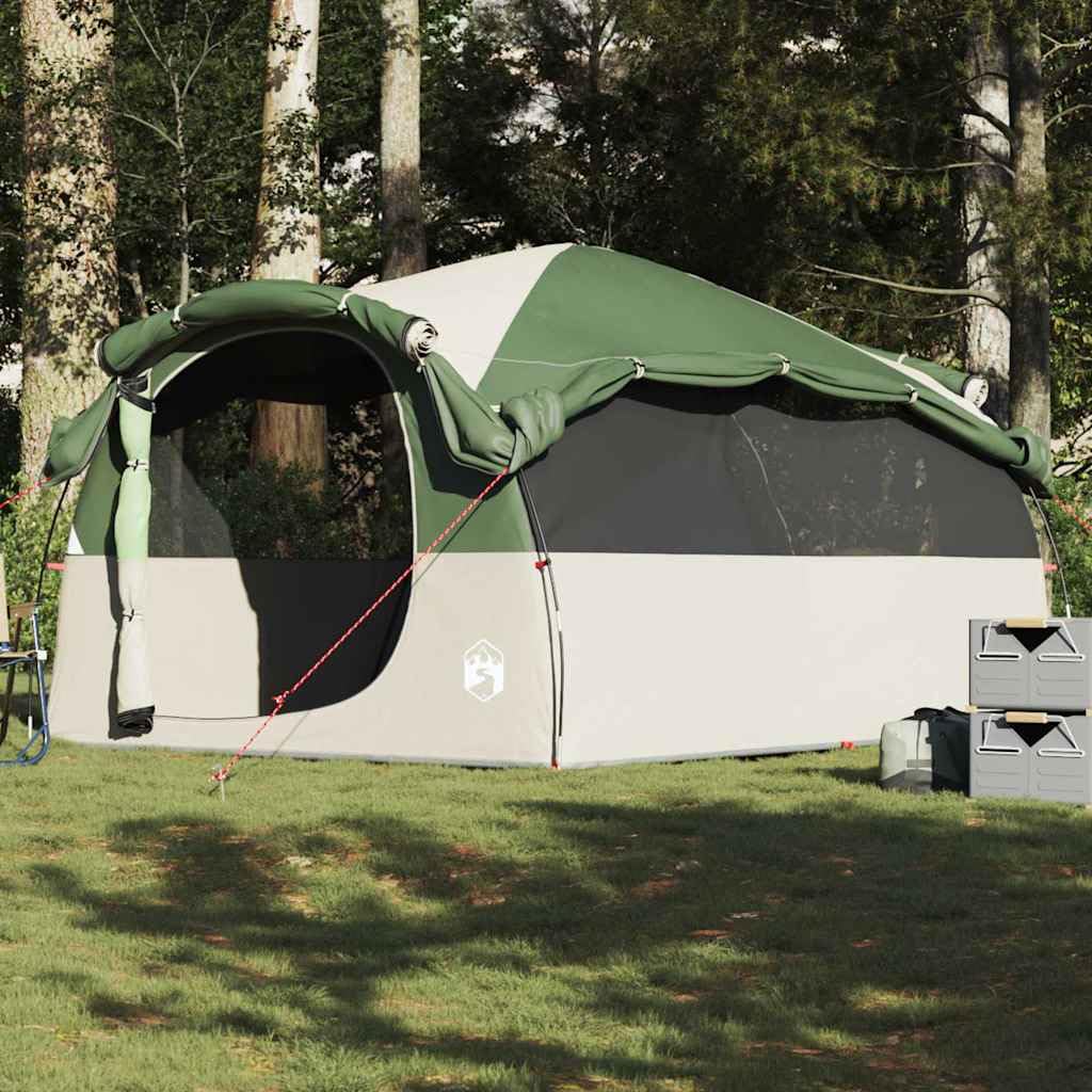Tenda da campeggio familiare, tunnel per 6 persone, blu