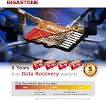 5-Years Data Recovery GIGASTONE 64GB Micro SD Card, Camera Pro MAX, Compatible with Gopro, Dash Cam, DJI, Drone, Security Camera, Speed Up to 100MB/s, microSDXC UHS-I A2 4K U3 C10, with Adapter