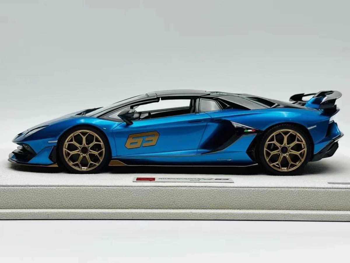 Amazon | makeup 1/18 Lamborghini Aventador SVJ 63 Roadster