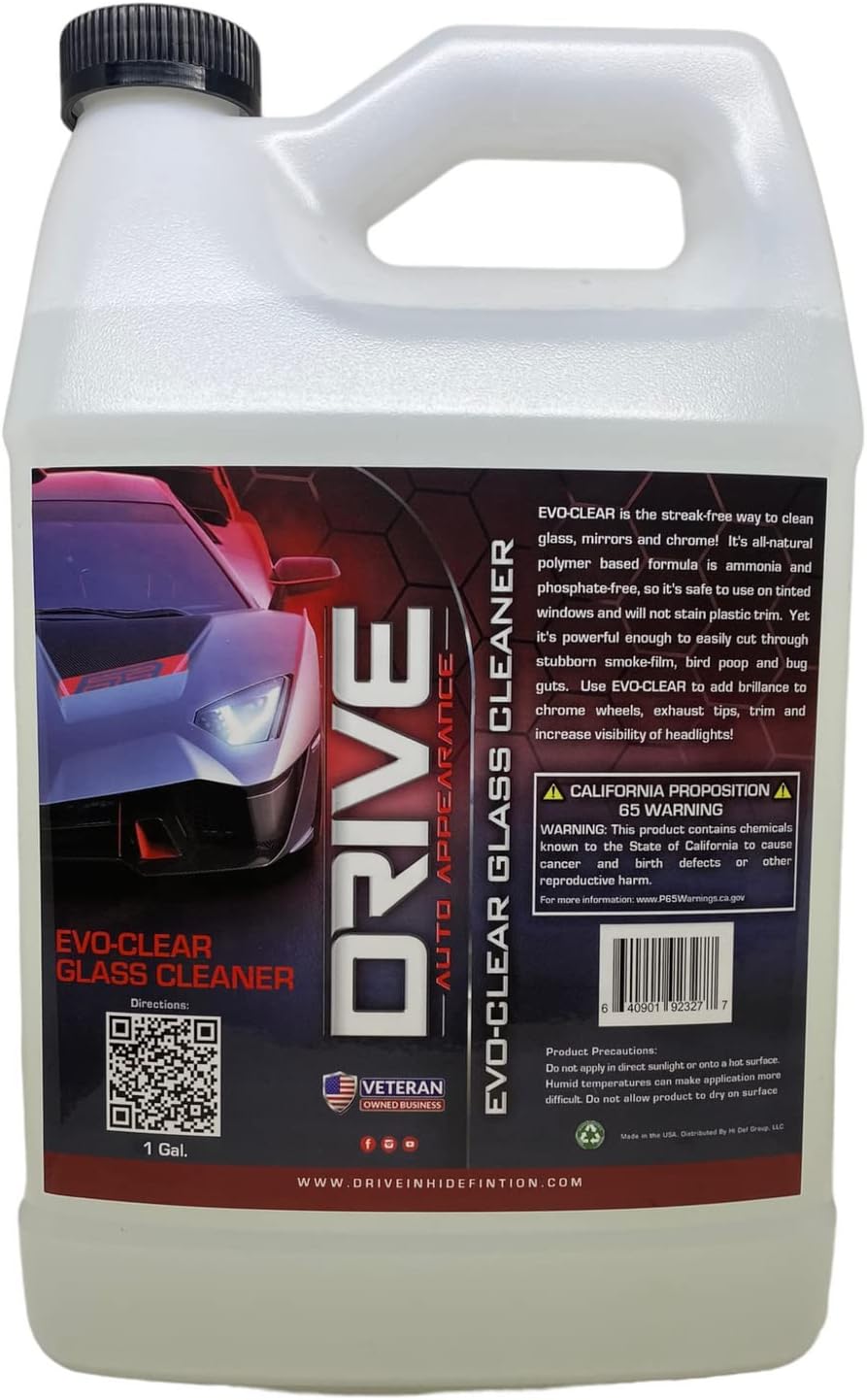 Evo-Clear Glass & Mirror Cleaner - 1 Gallon Rtu