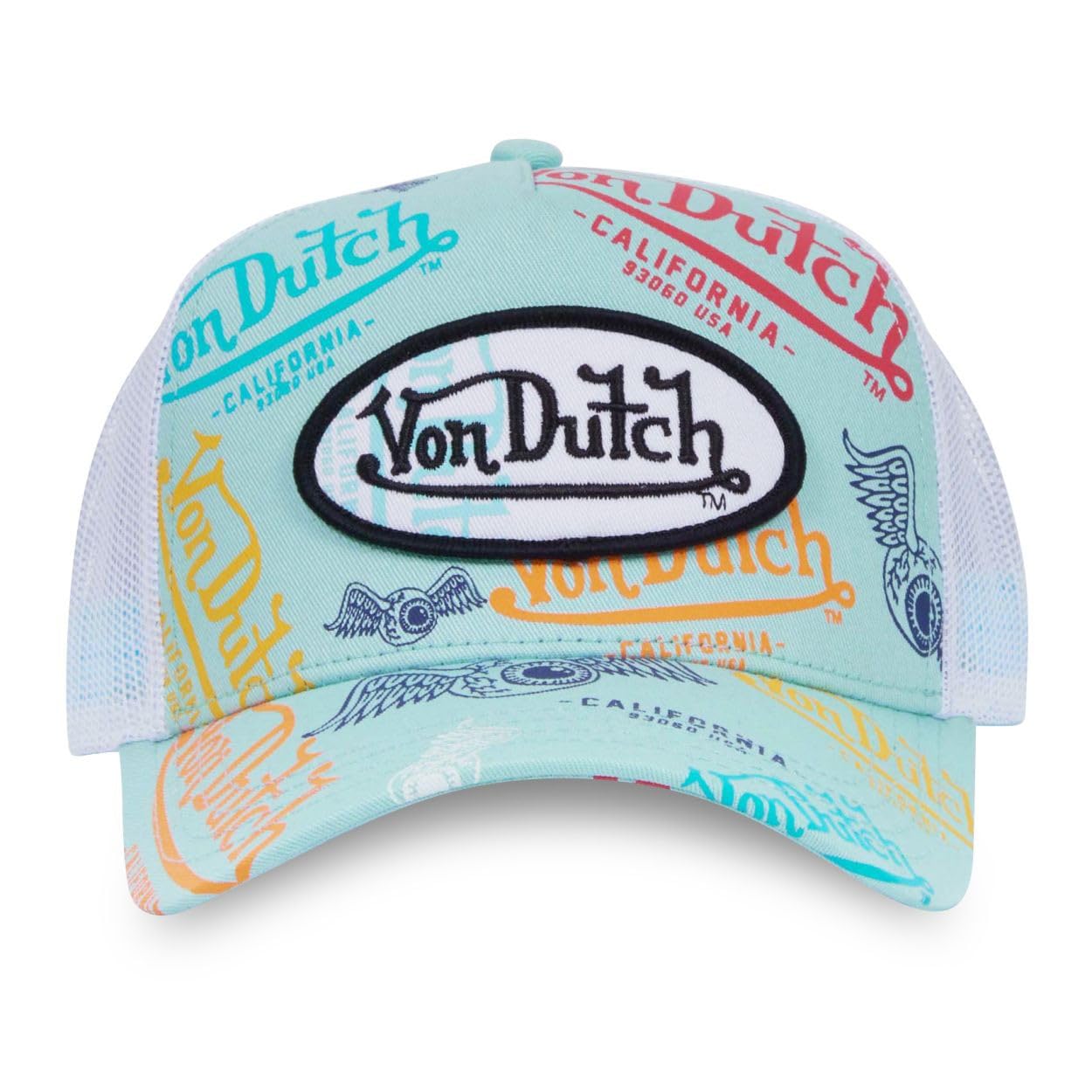 Von Dutch Casquette Homme & Femme, Casquette Trucker, Ajustable