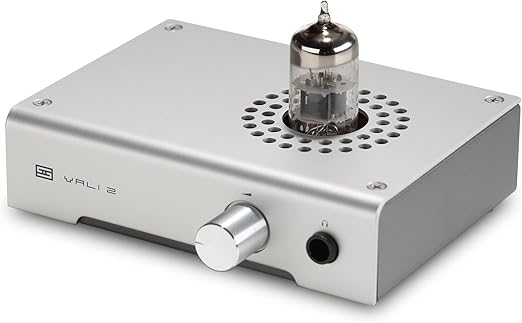 Schiit Vali 2++ チューブ ハイブリッド ヘッドフォン アンプ & プリアンプ (シルバー)