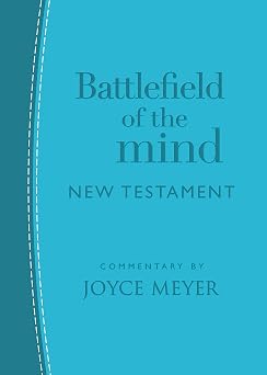 Battlefield of the Mind New Testament Arcadia Blue LeatherLuxe