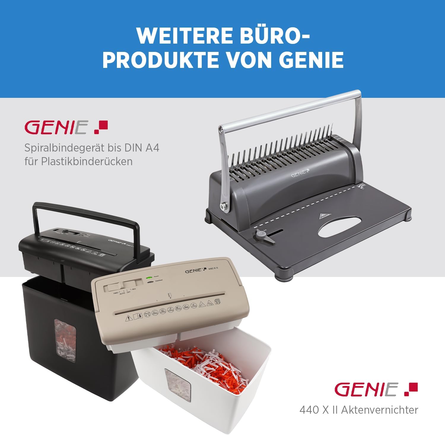 GENIE LA 400 A4 Laminator | Hot Laminator with 2 Heating Rolls | For School, Office & Home Office | Laminator A4 with Laminating Films | Laminating Machines