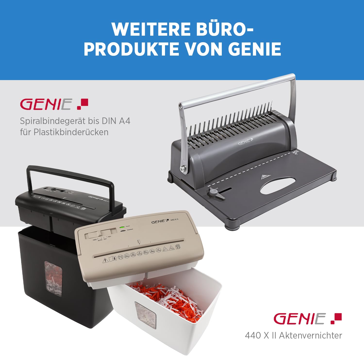 GENIE LA 400 Plastifieuse A4 à chaud 2 rouleaux chauffants Machine à plastifier