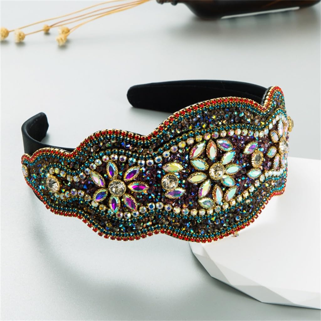 Hair Band Baroque Vintage Wide Edge Temperament Hair Accessories