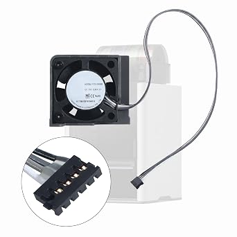 Hotend 冷却ファン交換 BambuLab H2Sと互換性あり:押出機ヒートシンクブロワーホットエンド押出機の過熱を防ぐ3Dプリンターアクセサリー
