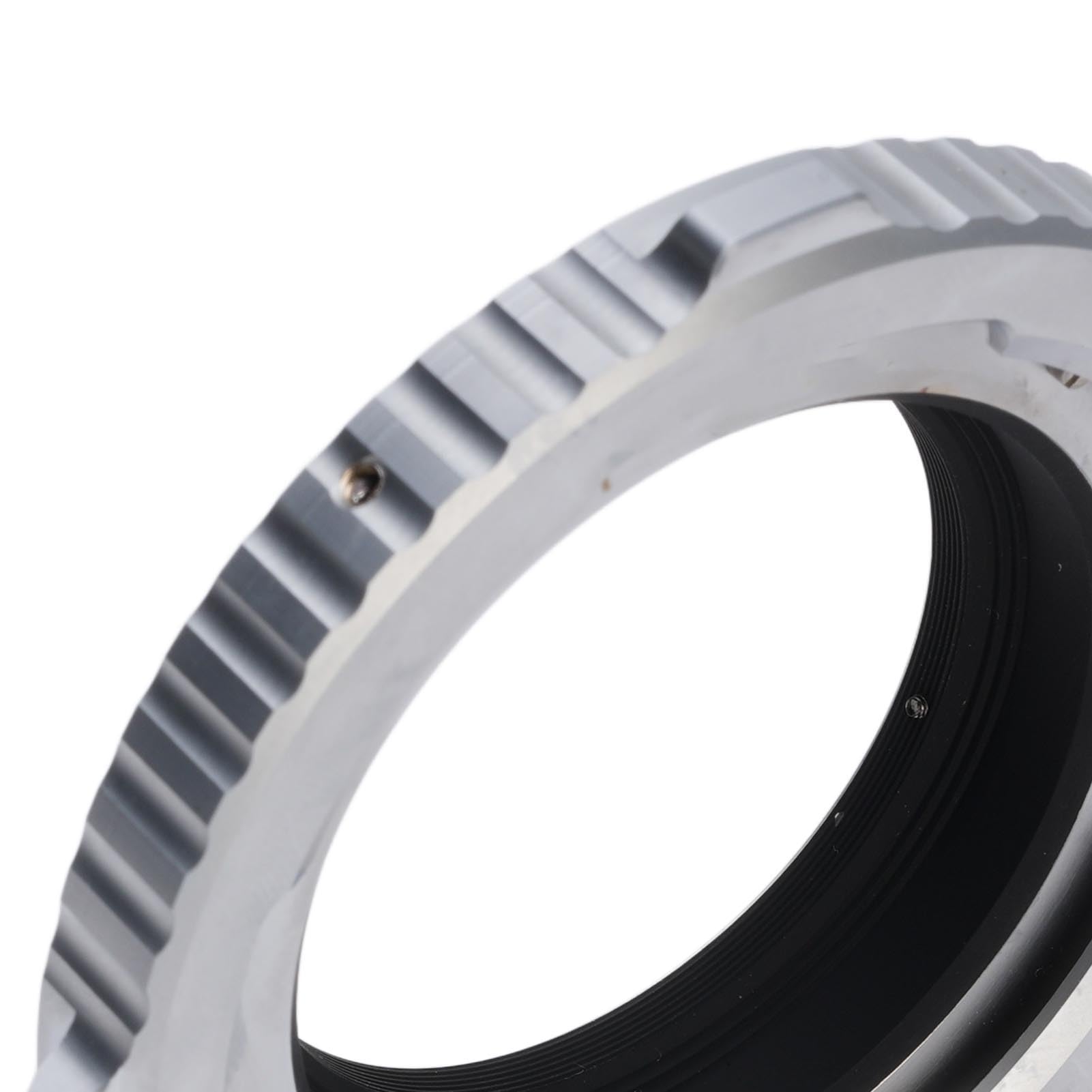 Diyeeni Adaptador de Lente PL a EF, Aleación de Aluminio, Ligero y Duradero con Sellado de Goma y Bloqueo Giratorio, para Cámaras con Montura EF 5D Mark 6D Mark 1D X