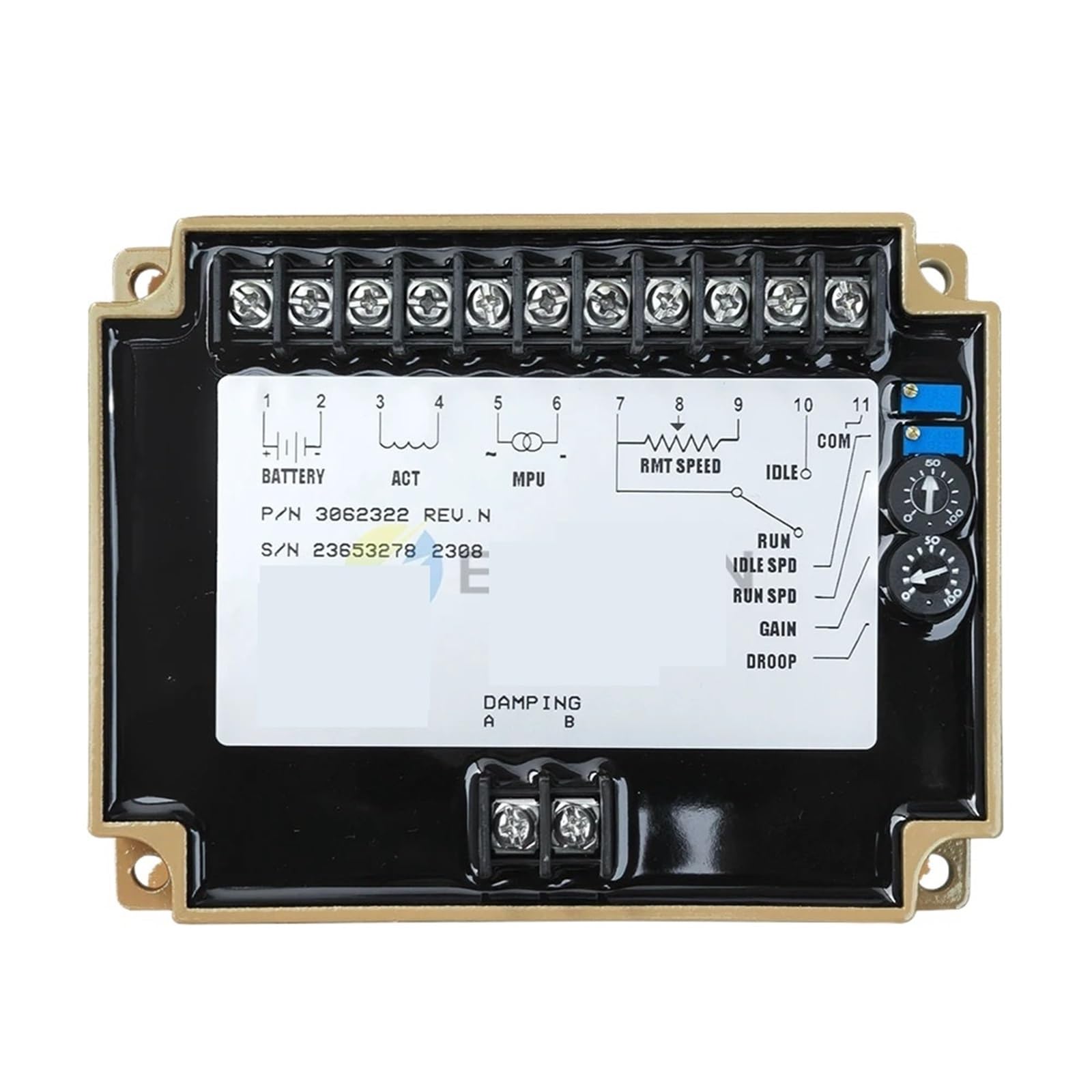 Jdilfunu 3062322 Engine Speed Controller Governor Efc Generator Control Unit 1Pcs