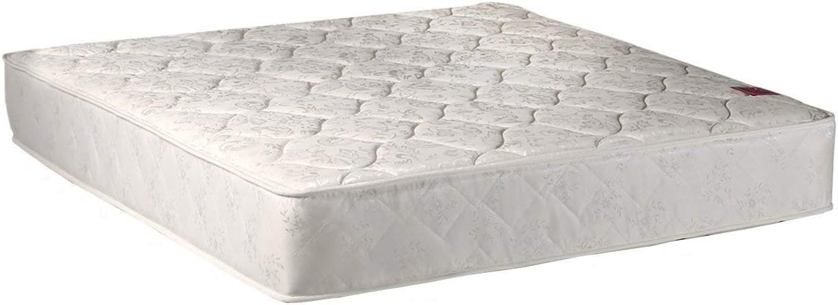 Dream Solutions USA Legacy Double-Sided Queen Size Mattress Only with Mattress Cover Protector Included - Orthopedic, Innerspring coils, Fully Assembled, Long Lasting Comfort