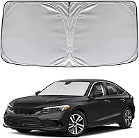 Vista 72 de KAYZT Parasol para parabrisas para Toyota Camry 2012-2017 LE XLE Hybrid SE XSE Sedan plegable, accesorios de ajuste personalizado para ventana