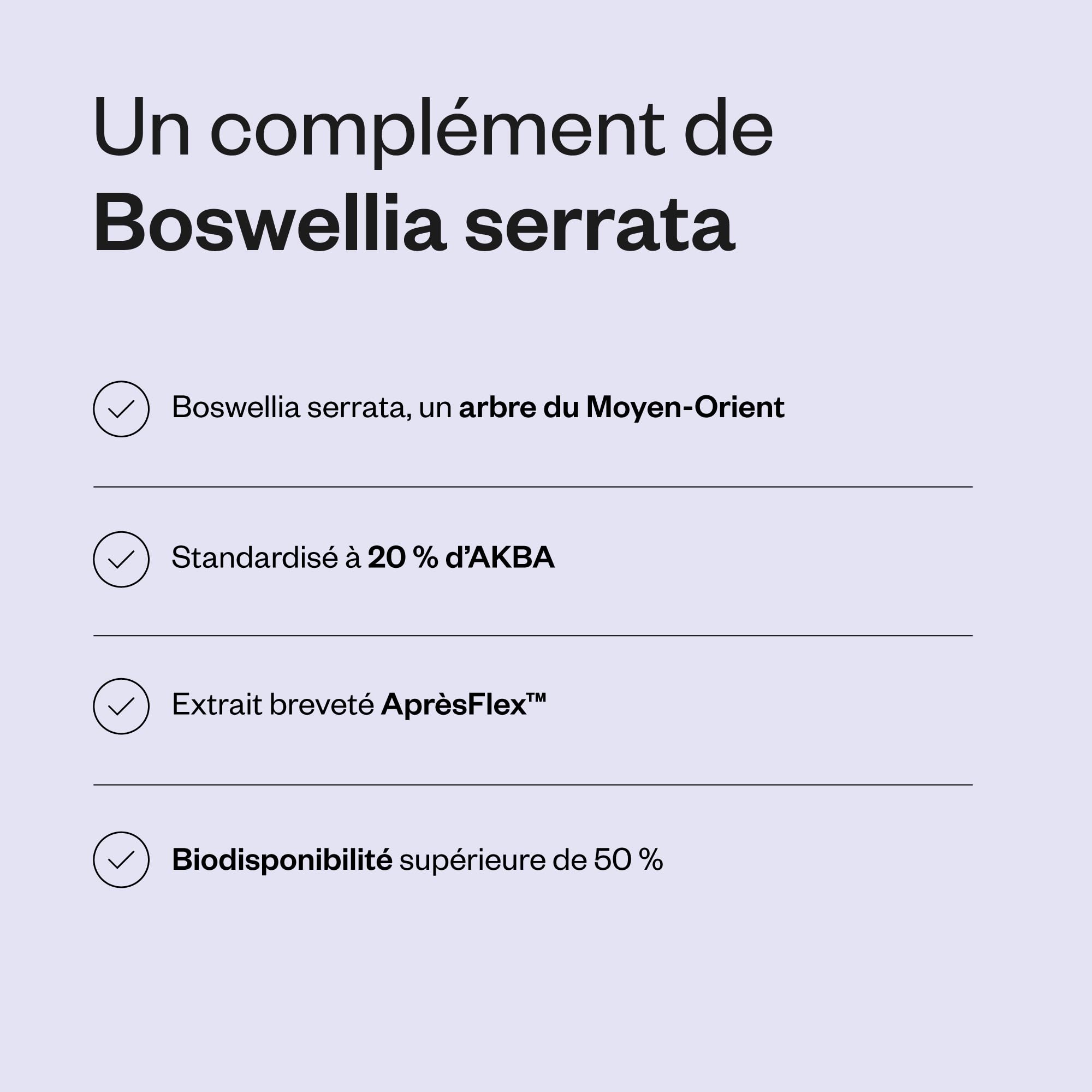 Super Boswellia - Aide à Retrouver Le Confort Articulaire - Anti-inflammatoire - Extrait de Boswellia Serrata Standardisé à 20% d’AKBA - Grande Absorption - Vegan - Sans Gluten - Supersmart