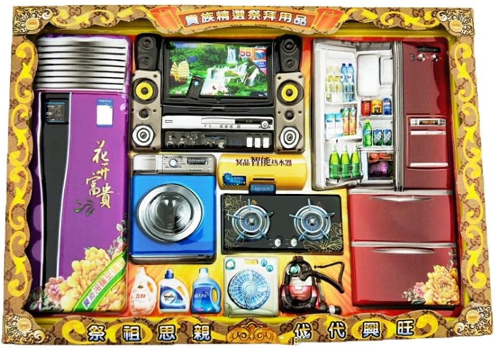 LEVINE Funeral supplies,Ritual Items-Incense Paper Funeral Supplies Appliance Set-Chinese Joss Paper Heaven Bank Notes Ghost Money -Sacrificial Offerings Strengthen Connection with Your Ancestor