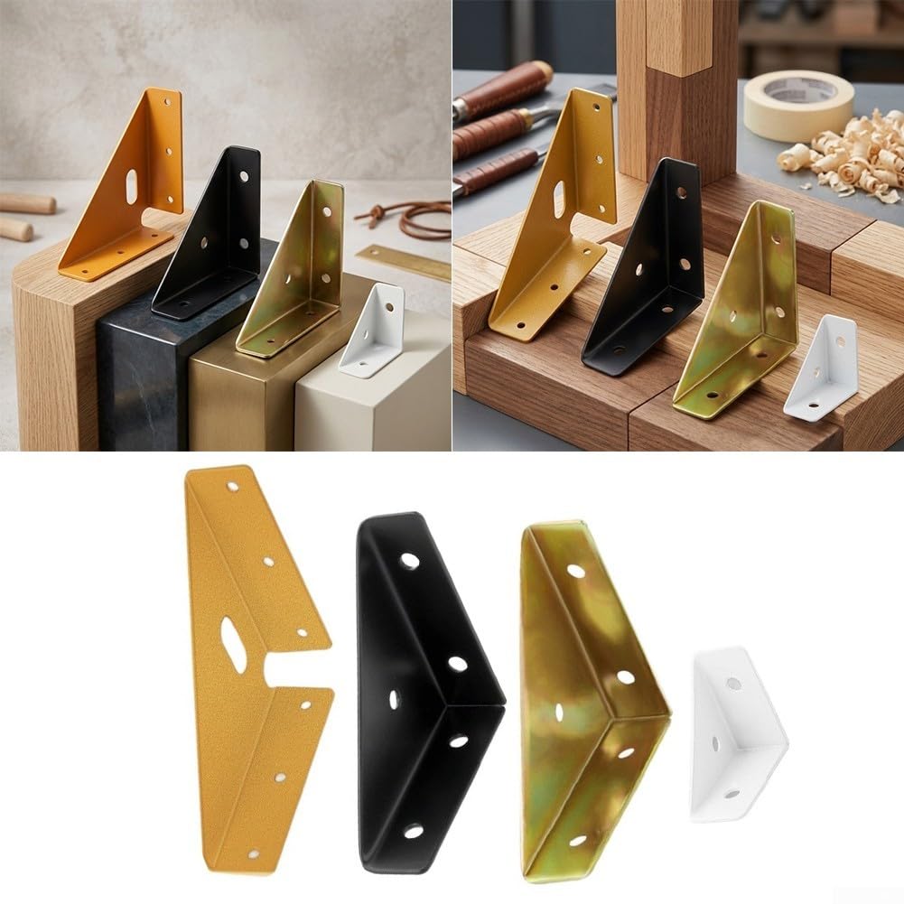 Escuadra Metal L 1.3mm Espesor para carga Pesada Escuadra Metal
