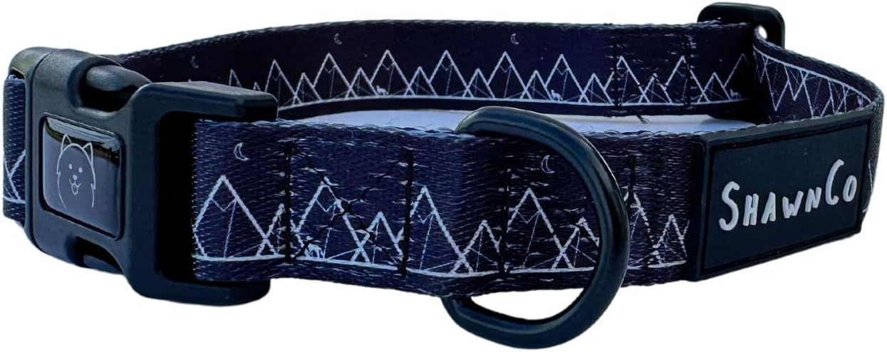 ShawnCo Dream Walk Dog Collar (Wolf Moon, M)