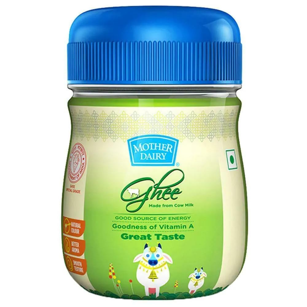 Mother Dairy Cow Ghee 200 ml (Jar) (B0DD7T7YW7) Amazon Price History, Amazon Price Tracker