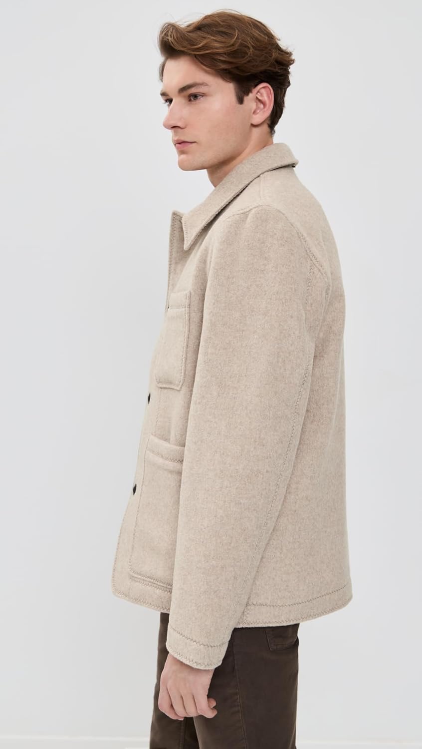 Felted Wool Chore Coat - Image 3