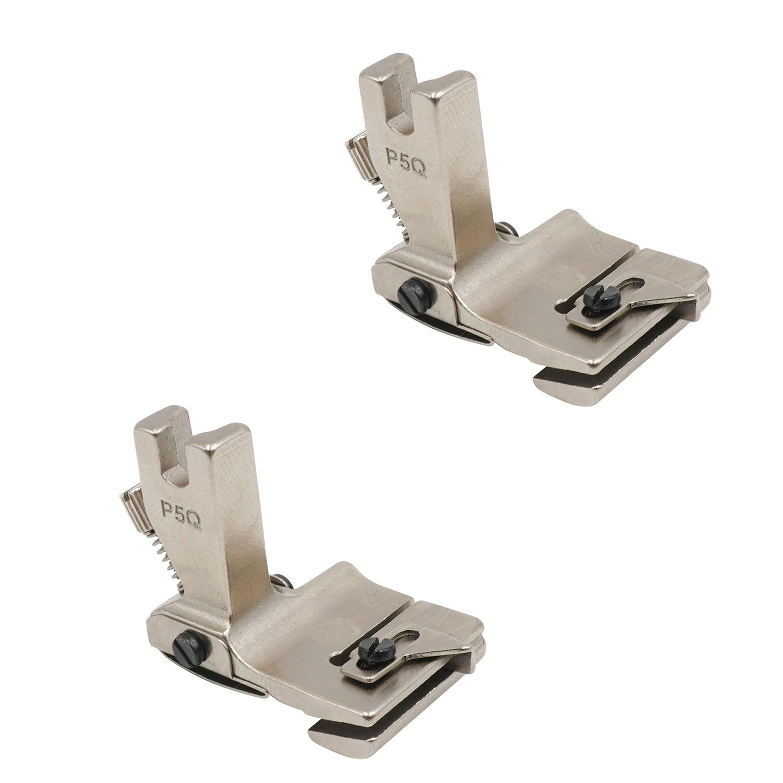 Steel Metal Sewing Gathering Presser Foot Adjustable Sewing Machine Hemming Presser Foot for Stitching Fabric Tailoring Adjustable Steel Metal Gathering for Curtain Bedding Easy Ruffling