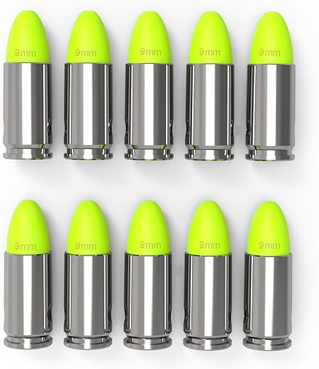 Reusable 9mm & 12GA Snap Caps for Safe Dry Fire Training