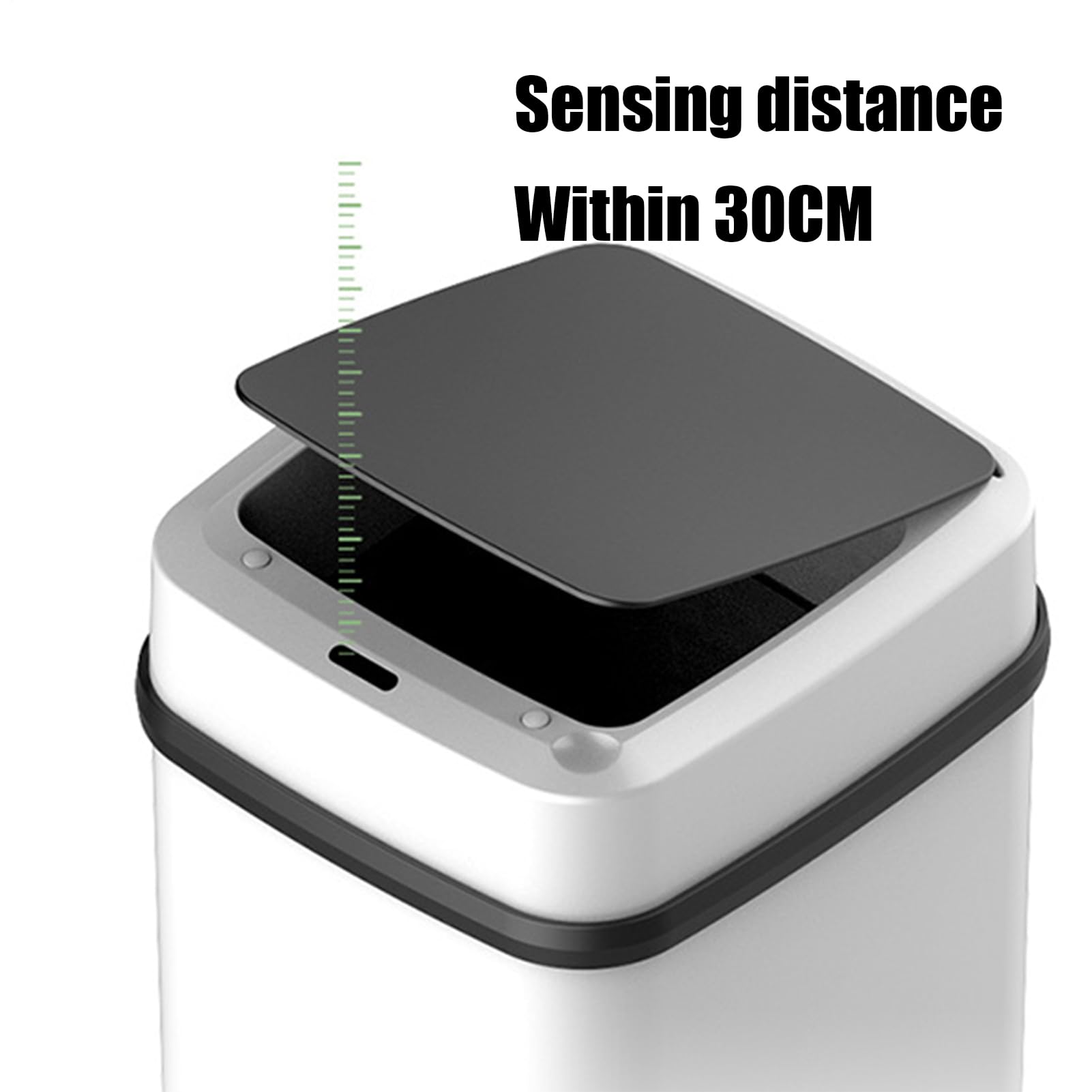 Touchless Trash Can, Garbage Can Automatic Sensor, Electric Trash Can with