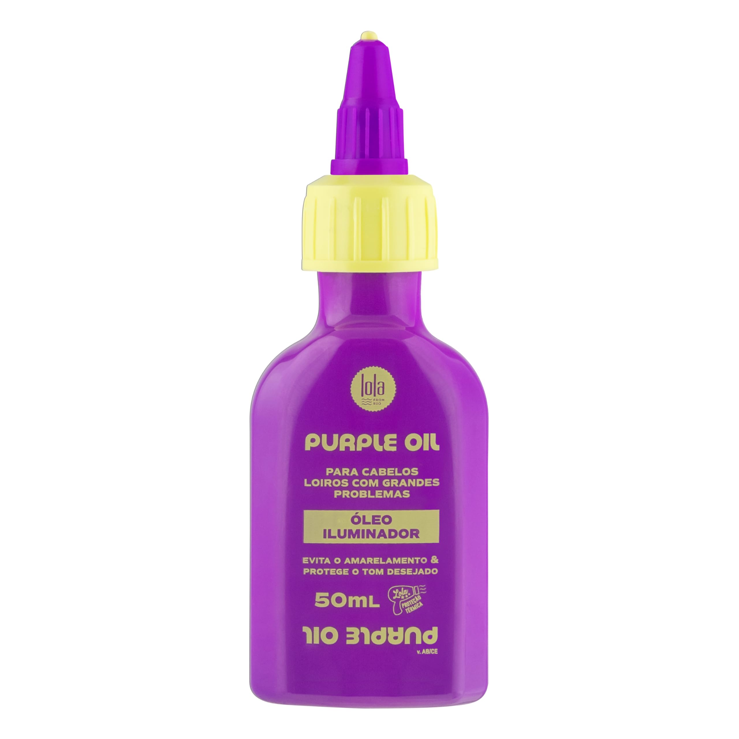 Lola Fro Rio Purple Oil Óleo Iluminador 50 ml - Lightening Oil for Blonde Hair