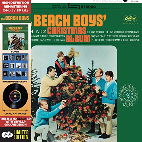 The Beach Boys’ Christmas Album-Cardboard Sleeve-High-Definition Deluxe Replica - Les Beatles, Paul McCartney, John Lennon, RIngo Starr, George Harrison The Beach Boys' Christmas Album-Cardboard Sleeve-High-Definition Deluxe Replica – Image 3