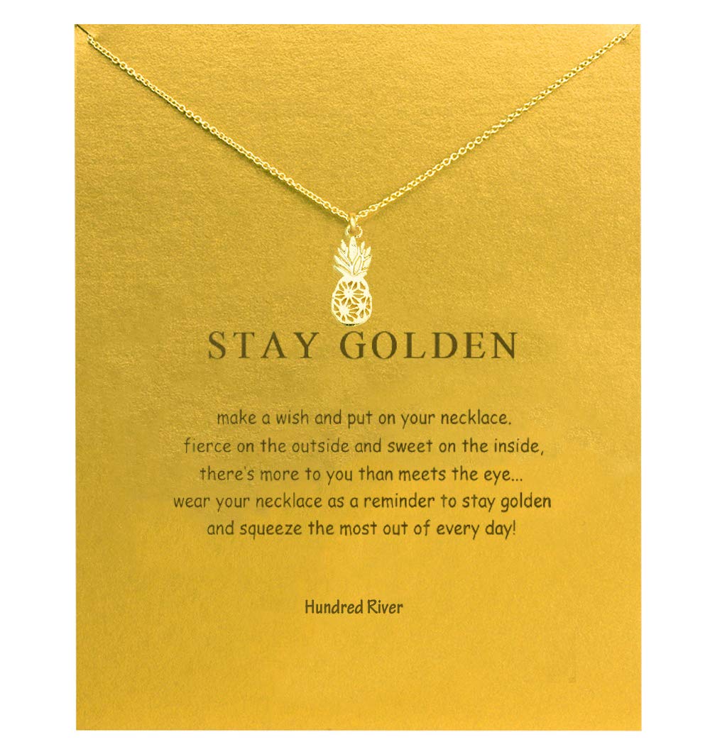 Baydurcan Friendship Anchor Compass Necklace Good Luck Elephant Pendant Chain Necklace with Message Card Gift Card