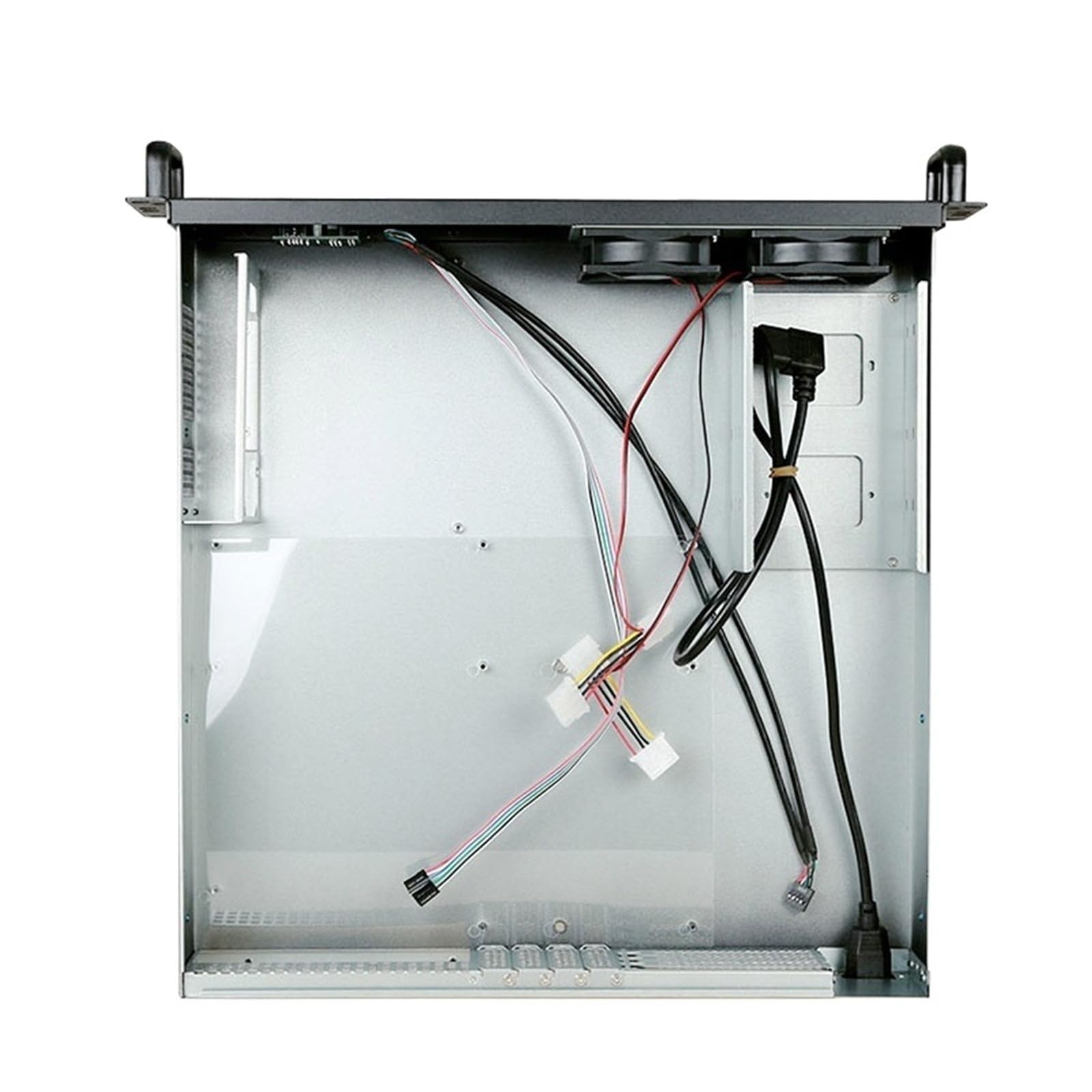 Compact 2U - Obudowa serwera stelażowego o głębokości 450 mm, Micro ATX IPC, krótkie podwozie przemysłowe