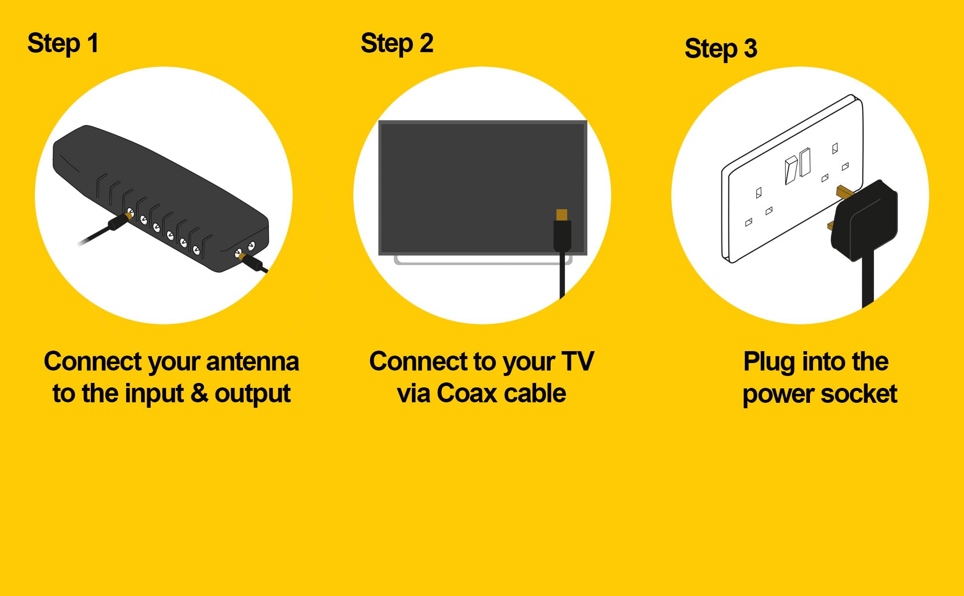 Amplificador divisor y amplificador de señal aérea de TV de 6 vías, mejora la calidad de imagen y recepción de canales, compatible con derivación IR, filtro LTE 4G/5G integrado, Freeview HD