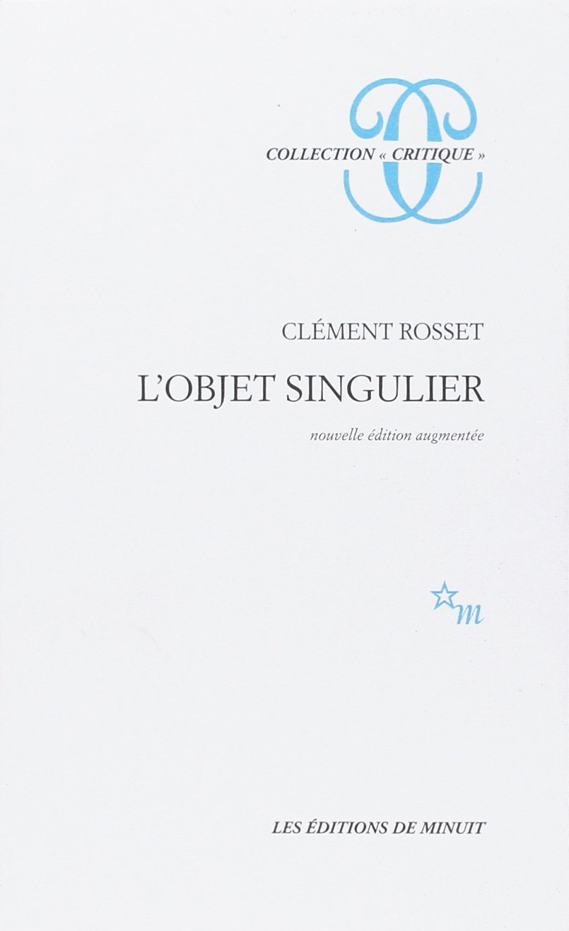 L'objet singulier