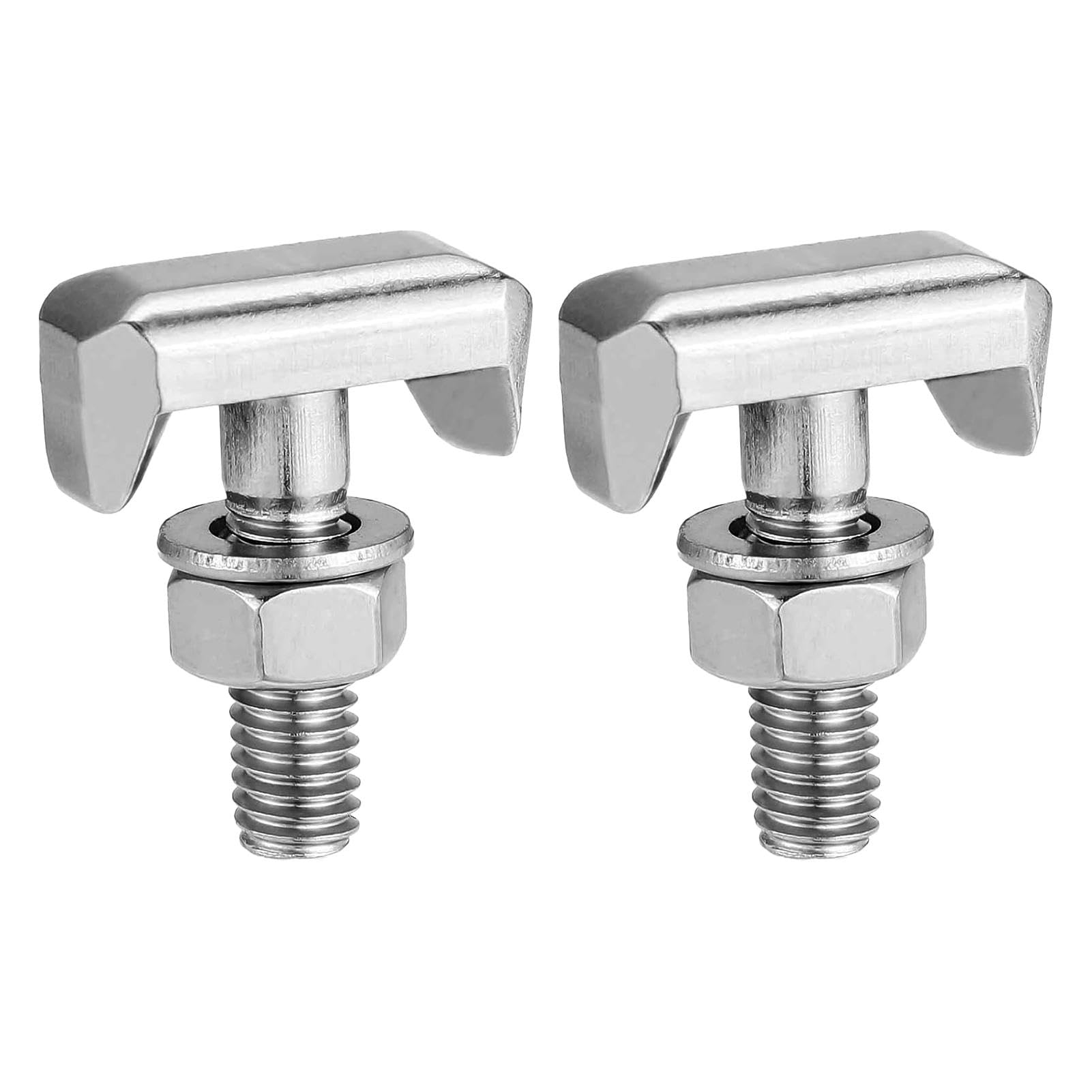 2 Pcs Bolt Battery Terminal T-Bolts,Car Battery Terminal Bolt Kit(0.85x0.24inch)